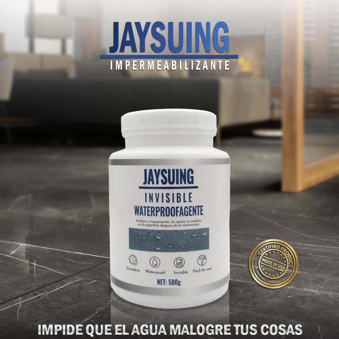 Impermeabilizante Invisible Repara-Goteras y Fisuras (Pack 2x1 - 2 Botes de 500g)